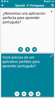 Portuguese - Spanish android App screenshot 5